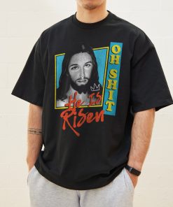 He Is Risen Oversized Tee