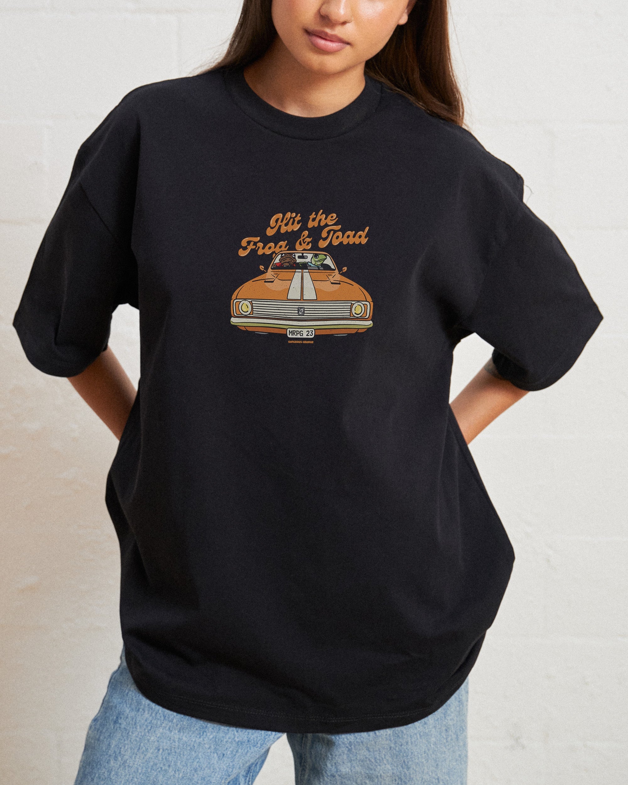 Hit the Frog and Toad Oversized Tee Hit the Frog and Toad Oversized Tee