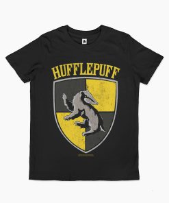 Hufflepuff Crest Kids T-Shirt
