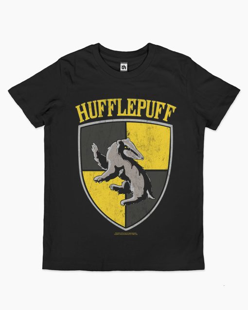 Hufflepuff Crest Kids T-Shirt