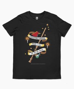 I Solemnly Swear That I Am Up to No Good Kids T-Shirt
