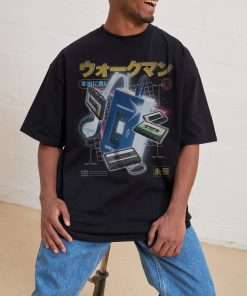 Japanese Walkman Oversized Tee
