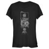 Junior’s Zack Snyder Justice League Mist of Superhero Logos T-Shirt
