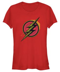 Junior’s Zack Snyder Justice League The Flash Comic Logo T-Shirt