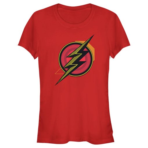 Junior’s Zack Snyder Justice League The Flash Comic Logo T-Shirt