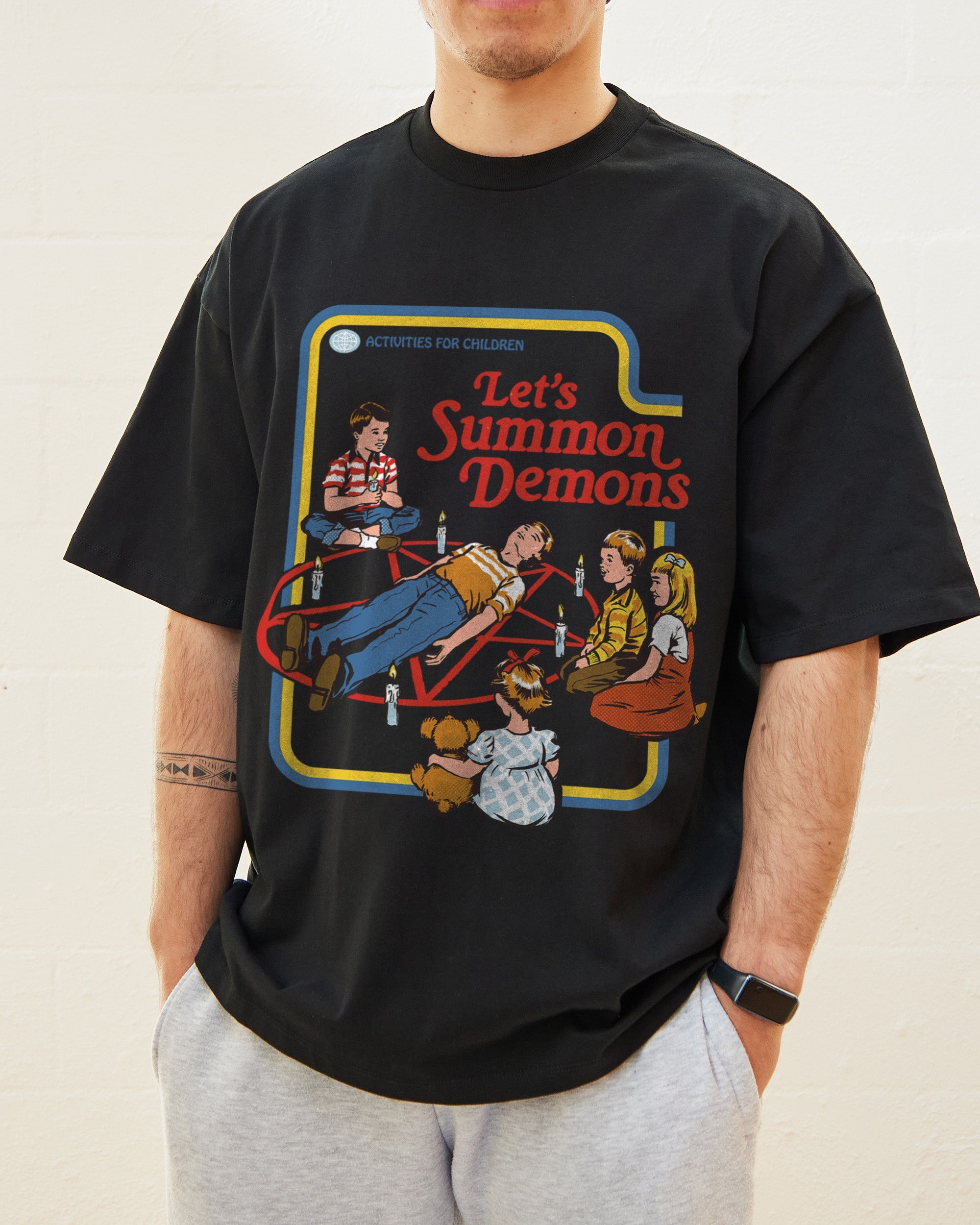 Let's Summon Demons Oversized Tee Let's Summon Demons Oversized Tee