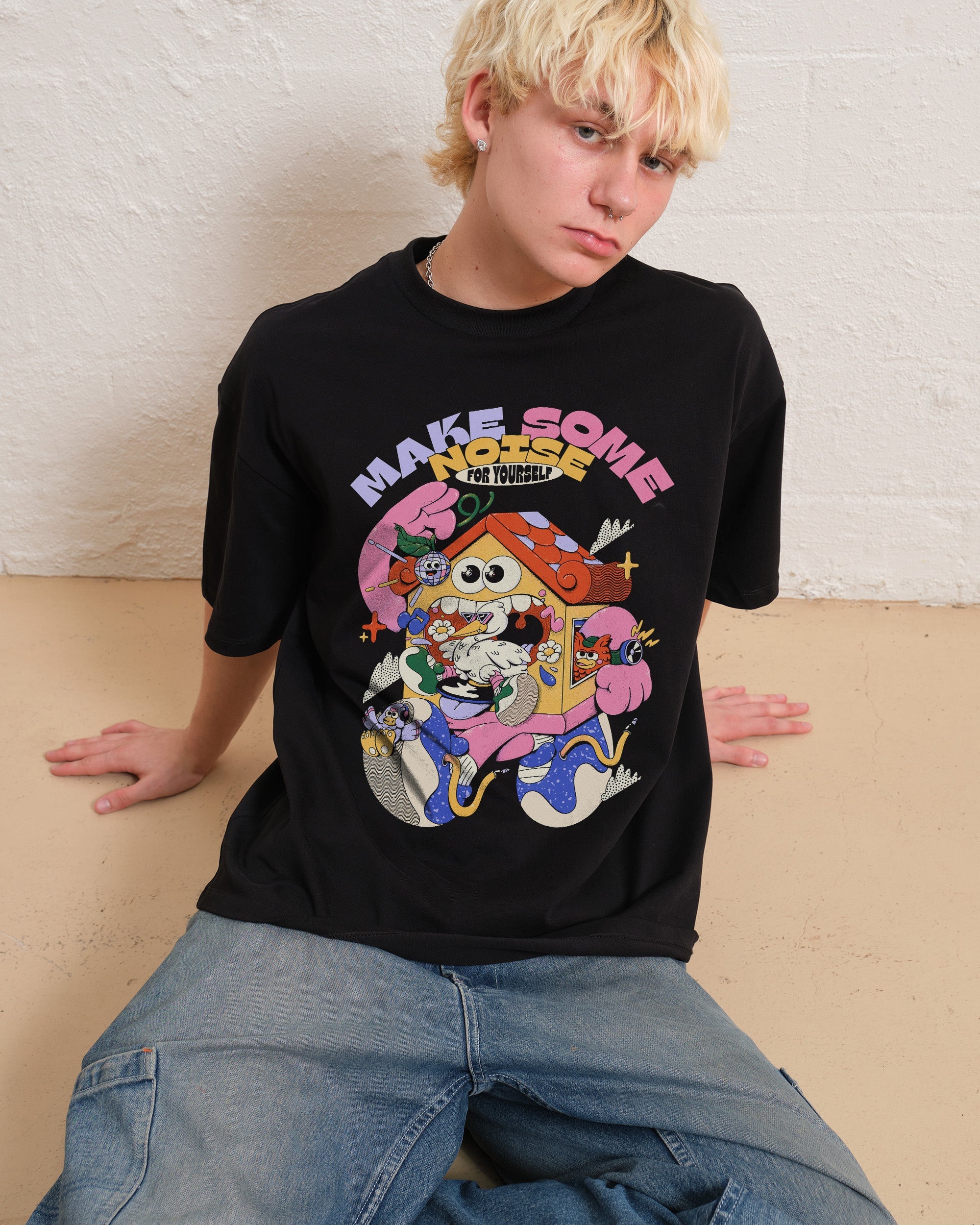 Make Some Noise Oversized Tee Make Some Noise Oversized Tee