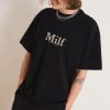 Man I Love Felines Front and Back Oversized Tee