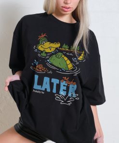 Maybe Later Oversized Tee