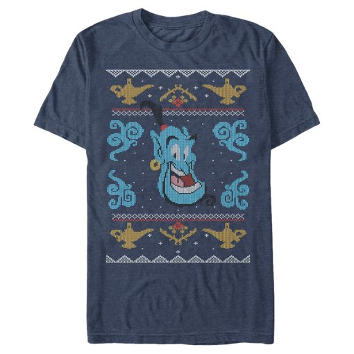 Men’s Aladdin Aladdin Genie Christmas Sweater T-Shirt