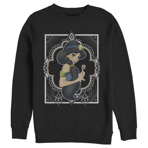 Men’s Aladdin Jasmine Ornate Rose Sweatshirt