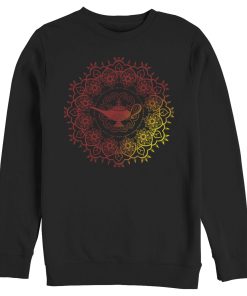 Men’s Aladdin Magical Lamp Sun Mandala Sweatshirt