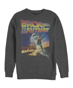 Men’s Back to the Future Retro Marty McFly Poster Sweatshirt