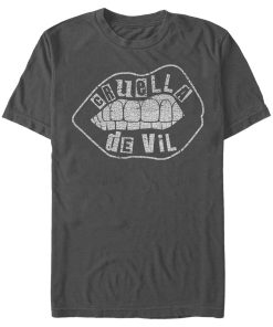 Men’s Cruella Distressed Lips Logo T-Shirt