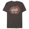 Men’s Cruella Distressed Red Lips Logo T-Shirt