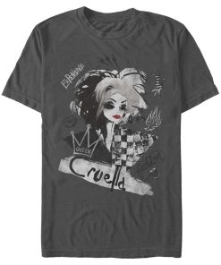 Men’s Cruella Fashion Sketch T-Shirt