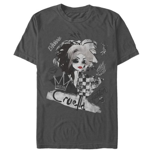 Men’s Cruella Fashion Sketch T-Shirt