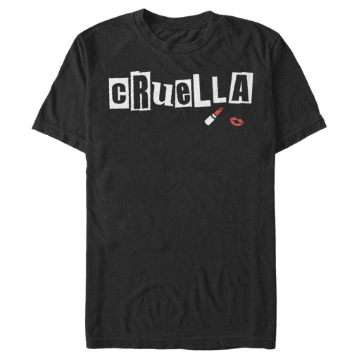 Men’s Cruella Lipstick Logo T-Shirt