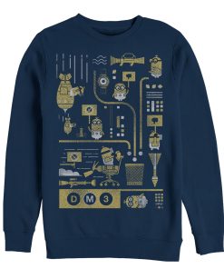 Men’s Despicable Me 3 Minion Lab Work Sweatshirt