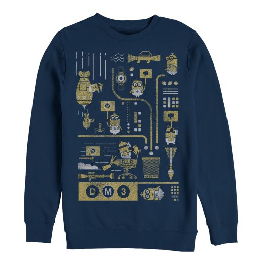 Men’s Despicable Me 3 Minion Lab Work Sweatshirt