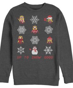 Men’s Despicable Me Christmas Up to Snow Good Sweatshirt