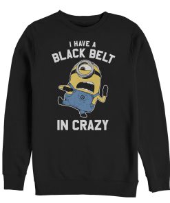 Men’s Despicable Me Minion Belt in Crazy Sweatshirt