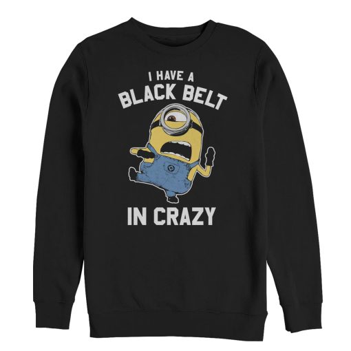 Men’s Despicable Me Minion Belt in Crazy Sweatshirt