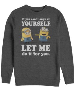 Men’s Despicable Me Minion Laugh At You Sweatshirt