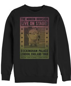 Men’s Despicable Me Minion Live on Stage Poster Sweatshirt
