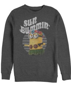 Men’s Despicable Me Minion Sun Bummin’ Hula Sweatshirt