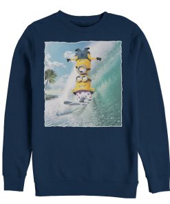 Men’s Despicable Me Minion Surf Tricks Sweatshirt