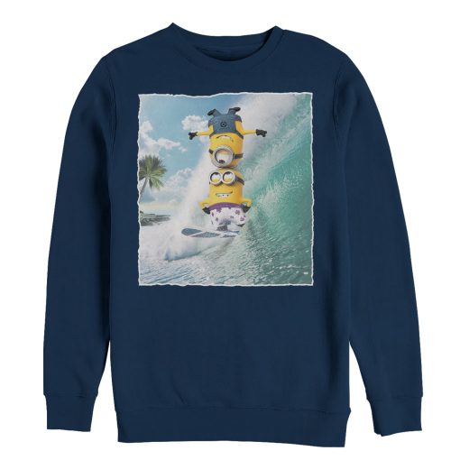 Men’s Despicable Me Minion Surf Tricks Sweatshirt