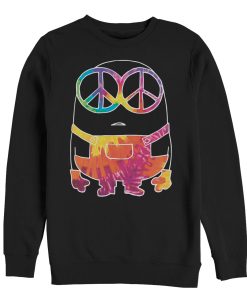 Men’s Despicable Me Minion Tie-Dye Sweatshirt