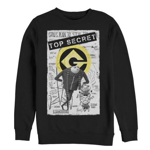 Men’s Despicable Me Top Secret Sweatshirt