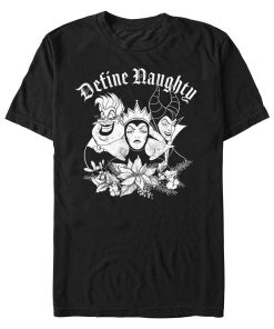 Men’s Disney Villains Define Naughty T-Shirt