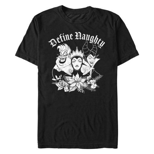 Men’s Disney Villains Define Naughty T-Shirt