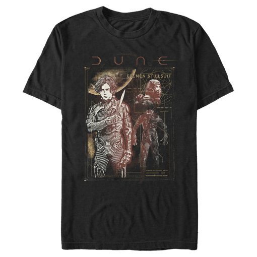 Men’s Dune Fremen Stillsuit Blueprint T-Shirt