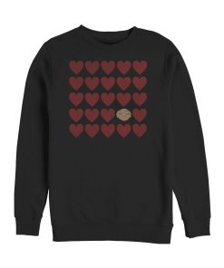 Men’s E.T. the Extra-Terrestrial Valentine Alien Heart Sweatshirt