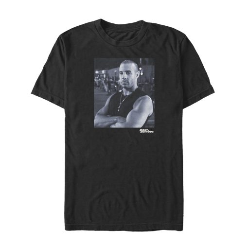 Men’s Fast & Furious Domscale Portrait T-Shirt