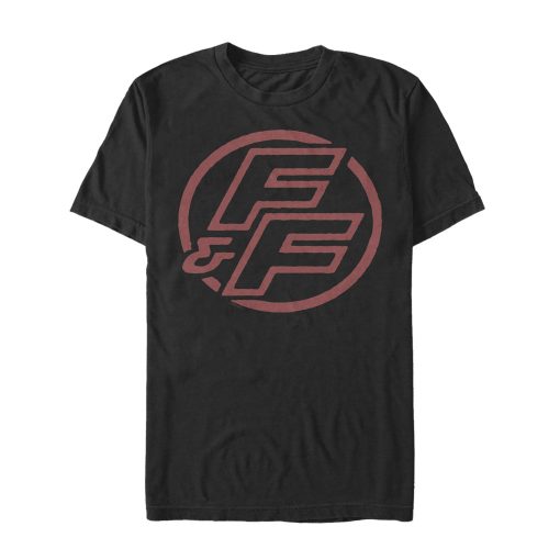 Men’s Fast & Furious FF Branded Logo T-Shirt