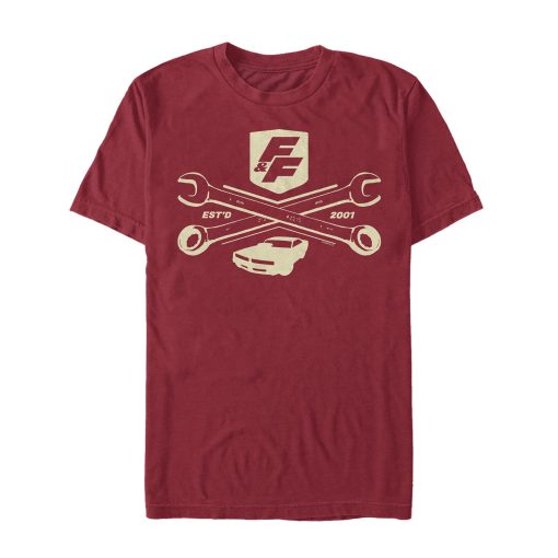 Men’s Fast & Furious FF Double Wrench Logo T-Shirt