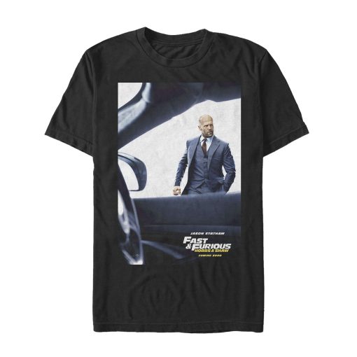 Men’s Fast & Furious Hobbs & Shaw Movie Poster T-Shirt