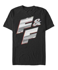 Men’s Fast & Furious Metallic FF Logo T-Shirt
