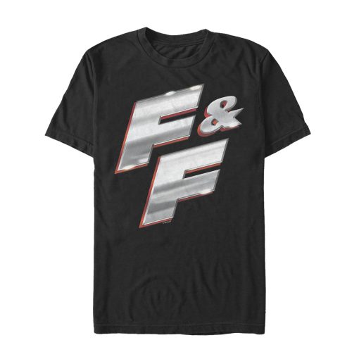 Men’s Fast & Furious Metallic FF Logo T-Shirt