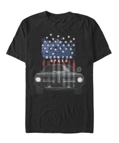 Men’s Fast & Furious Patriotic Born for Speed T-Shirt