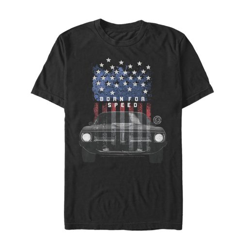 Men’s Fast & Furious Patriotic Born for Speed T-Shirt