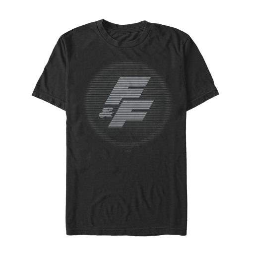 Men’s Fast & Furious Striped FF Logo T-Shirt