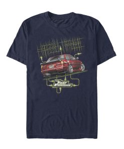 Men’s Fast & Furious Technology Car Race T-Shirt