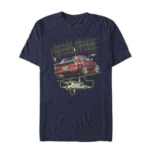 Men’s Fast & Furious Technology Car Race T-Shirt