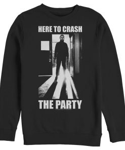 Men’s Halloween II Michael Myers Crash the Party Sweatshirt